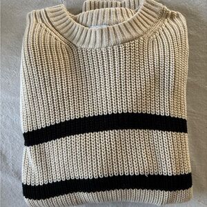 & Other Stories Cream Knit Sweater